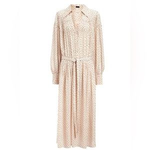 Joseph Heart Spot Crosby dress made of silk